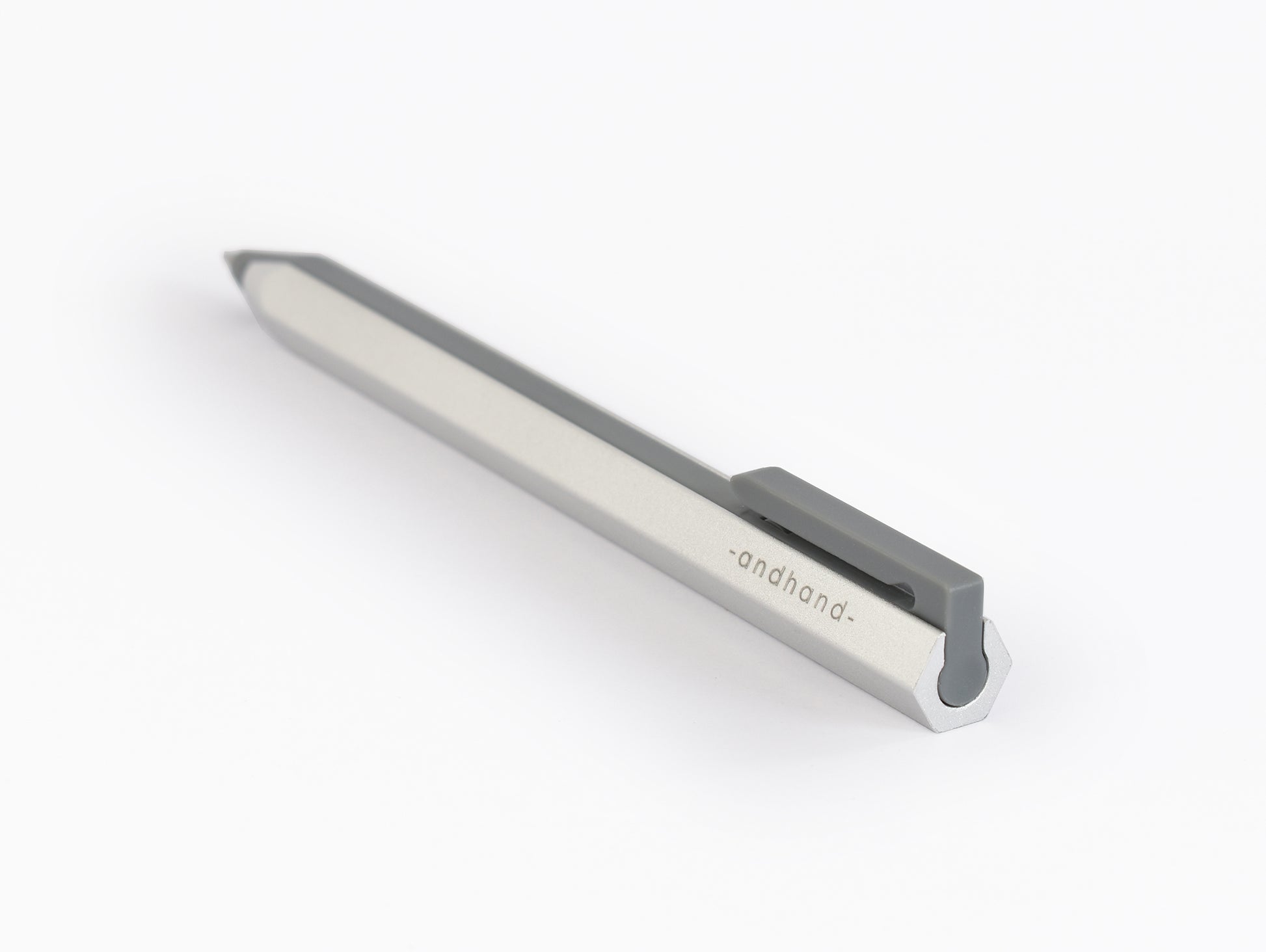 Core Retractable Pen by Andhand - Silver Lustre