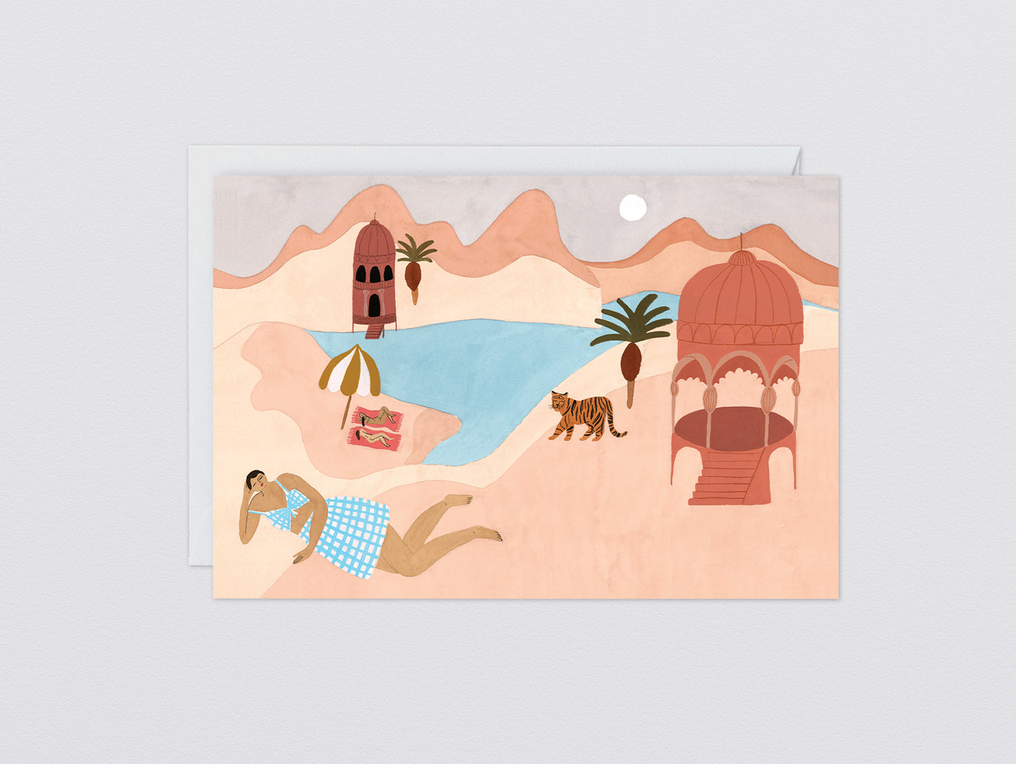 'Desert Beach' Art Card