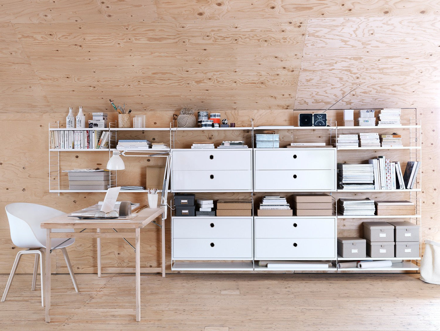String System Chest with 2 Drawers