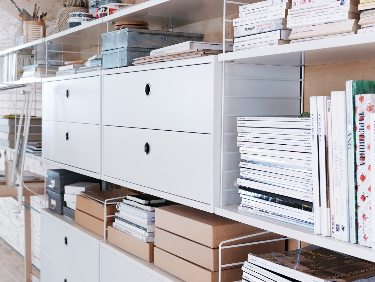 String System Chest with 2 Drawers
