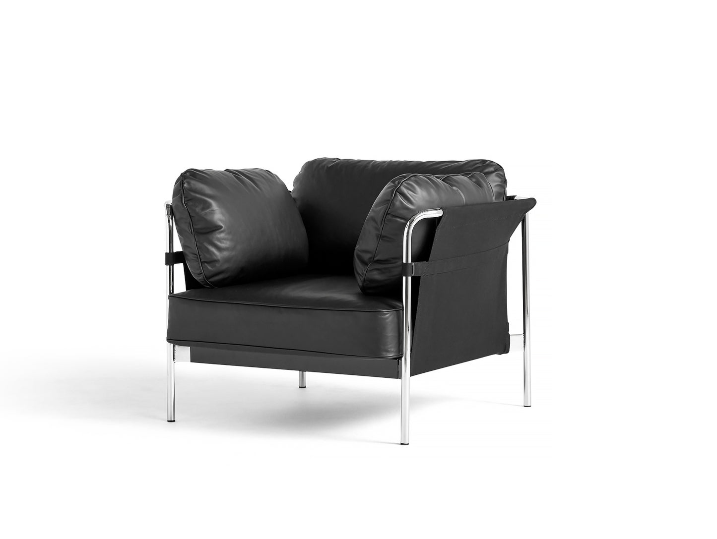 HAY Can Sofa 2.0 - Black Silk Leather