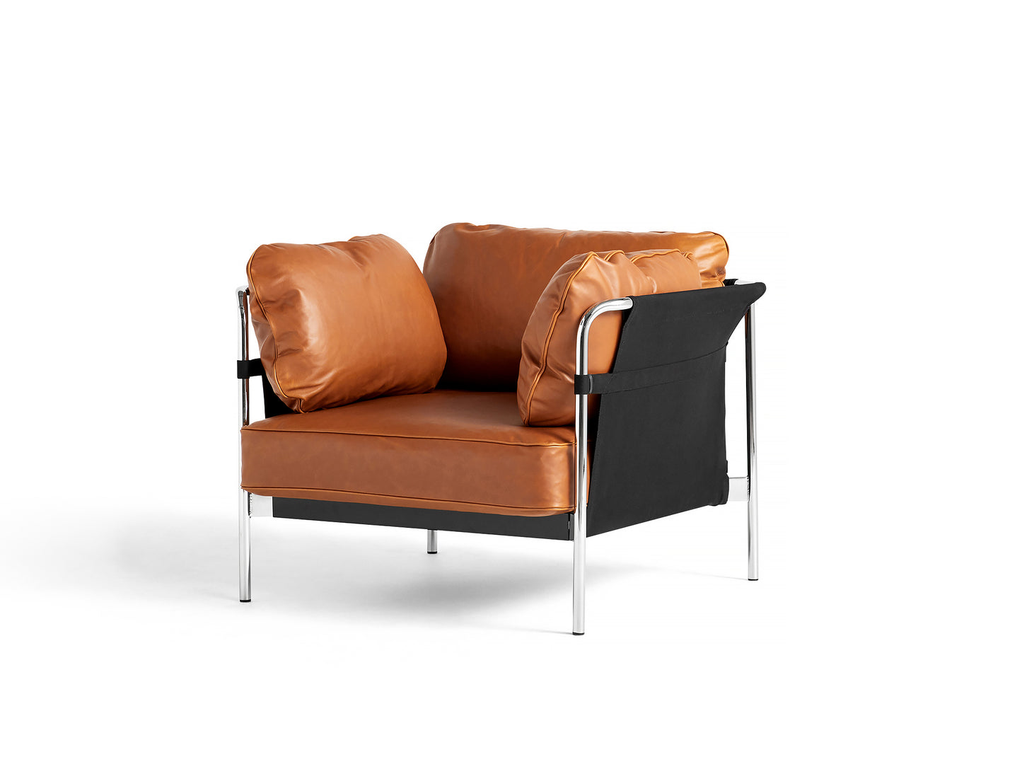 HAY Can Sofa 2.0 - Cognac Silk Leather