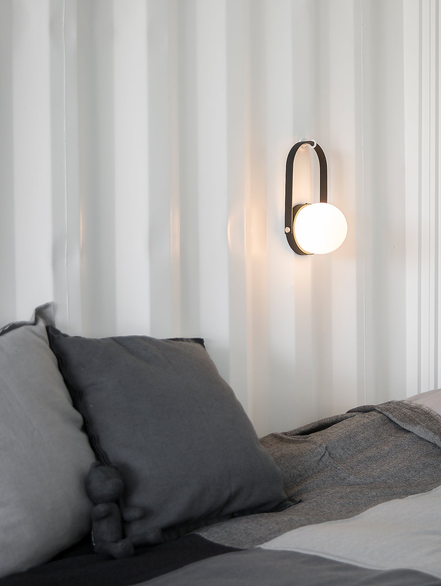 Black Carrie Lamp by Menu