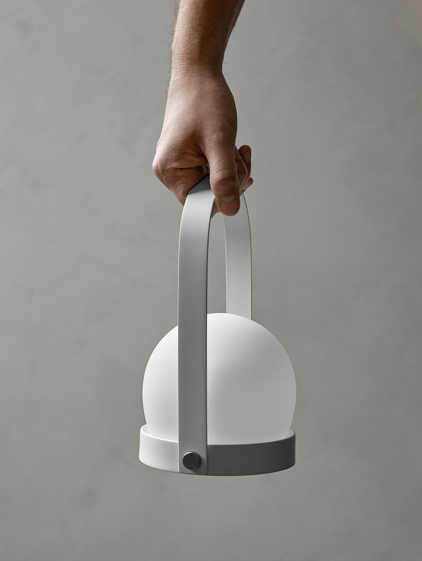White Carrie Lamp by Menu