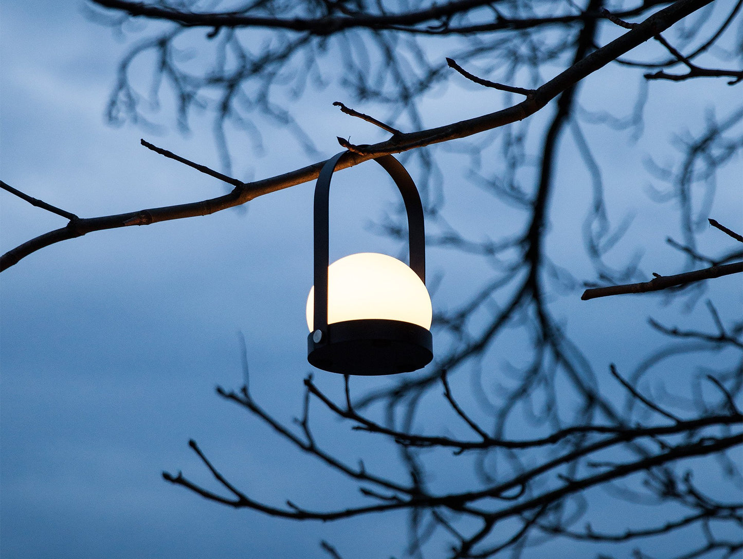 Black Carrie Lamp by Menu