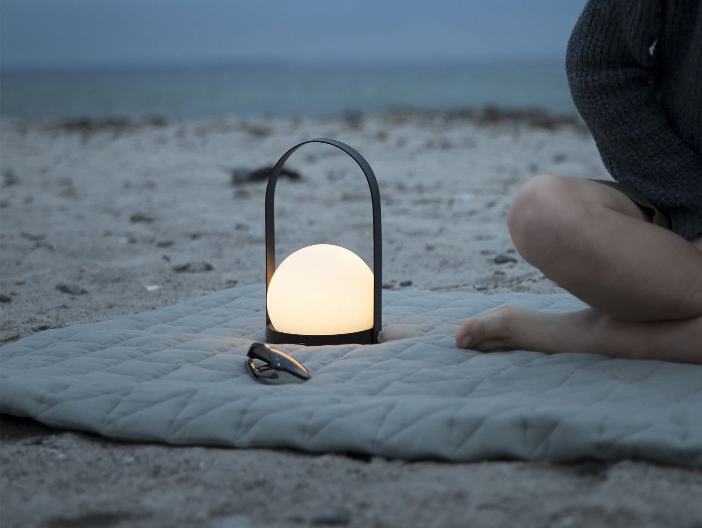 Black Carrie Lamp by Menu