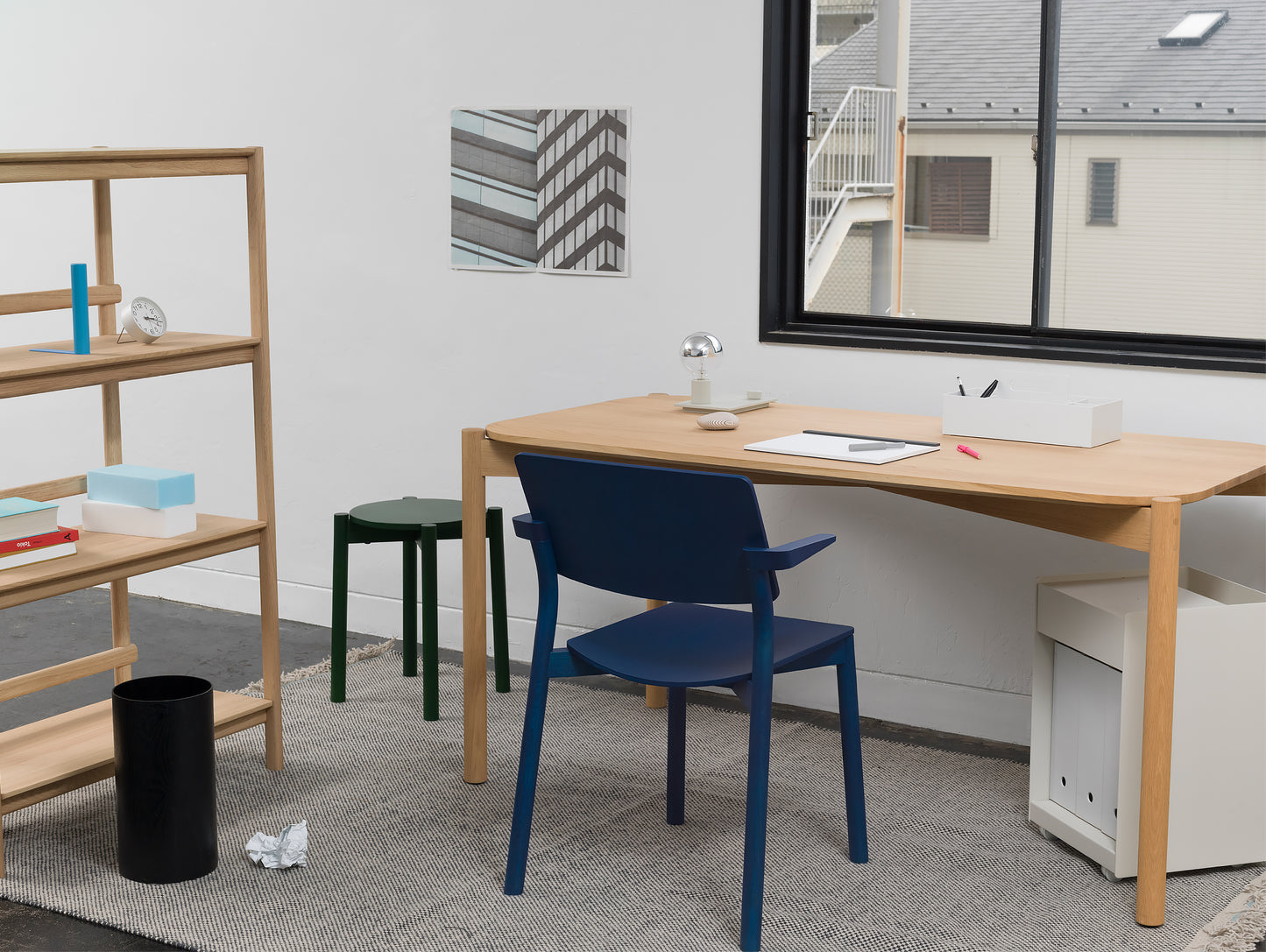 Karimoku Castor Oak Table - 150 cm