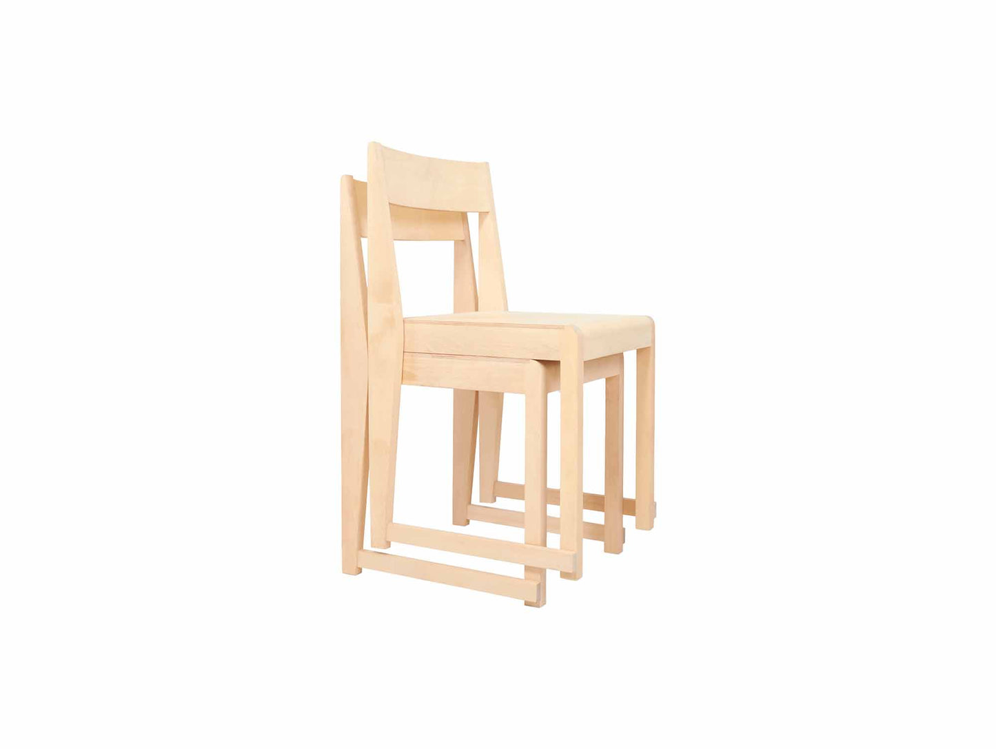 Chair 01 by Frama - Oiled Solid Birch