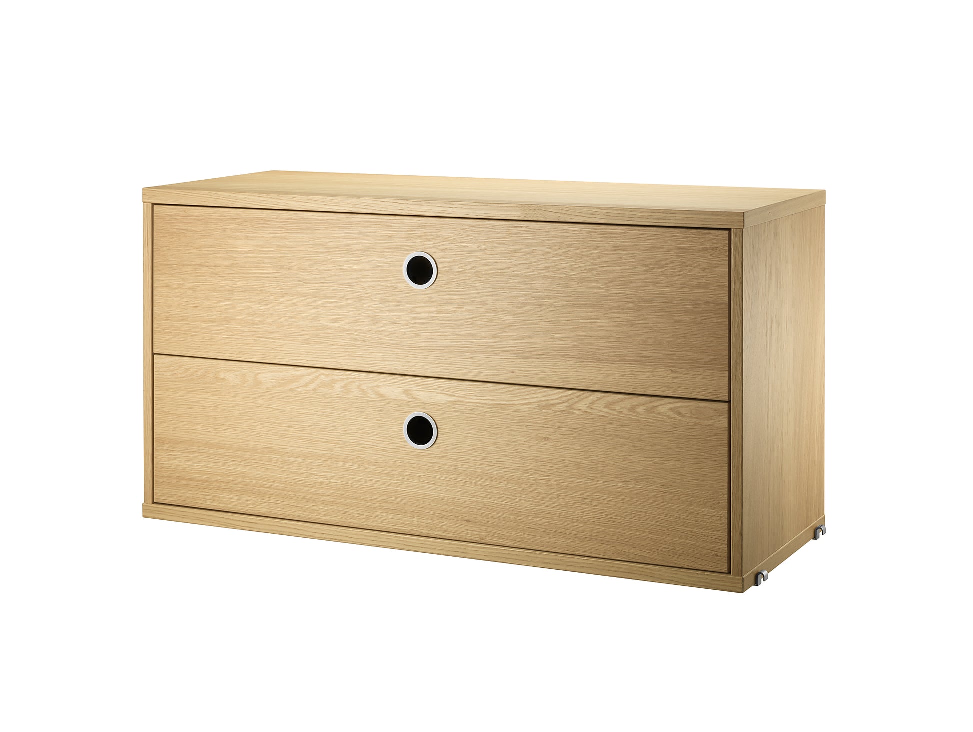 String System Drawers - Wide - Oak
