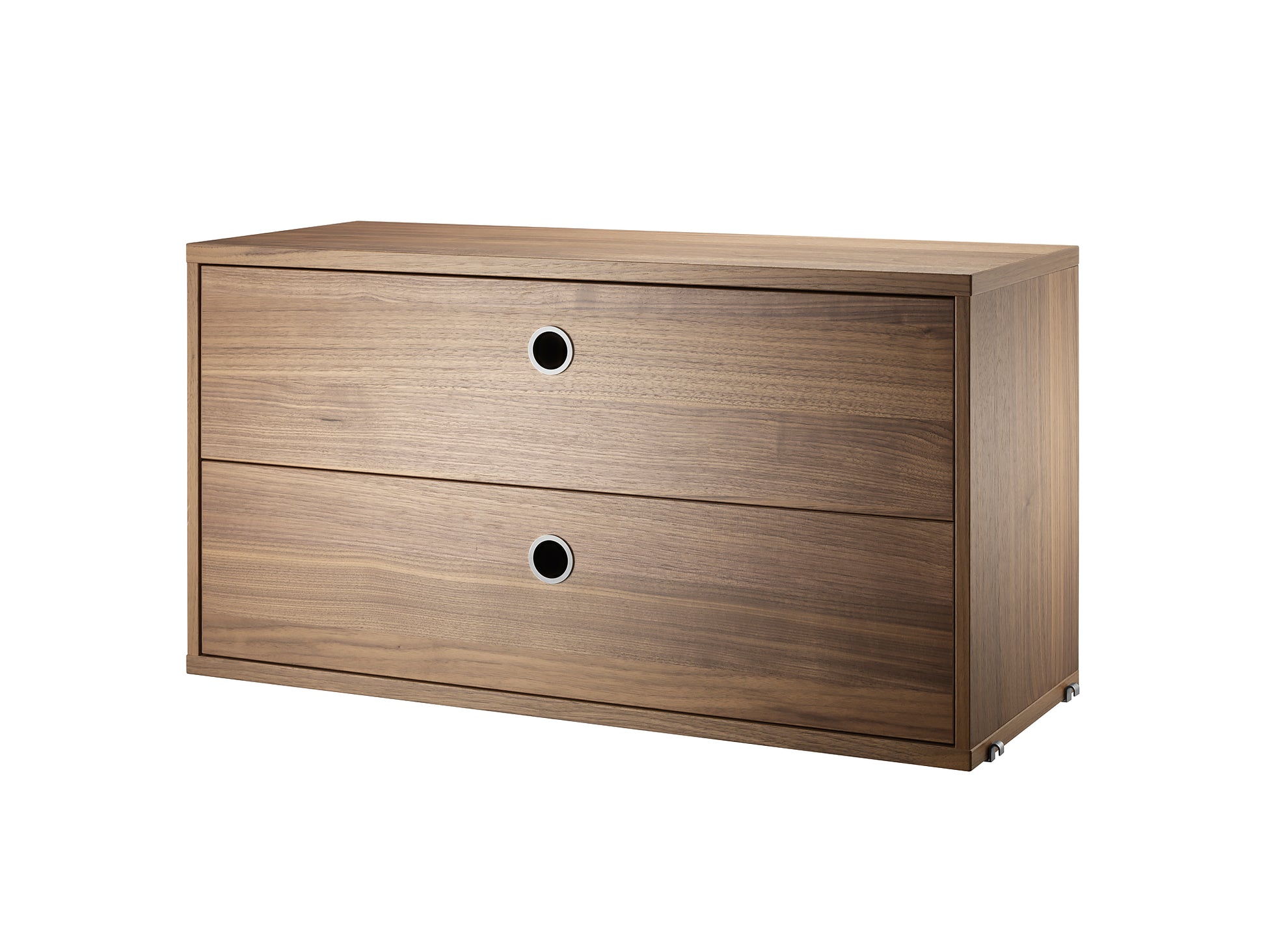 String System Drawers - Wide - Walnut