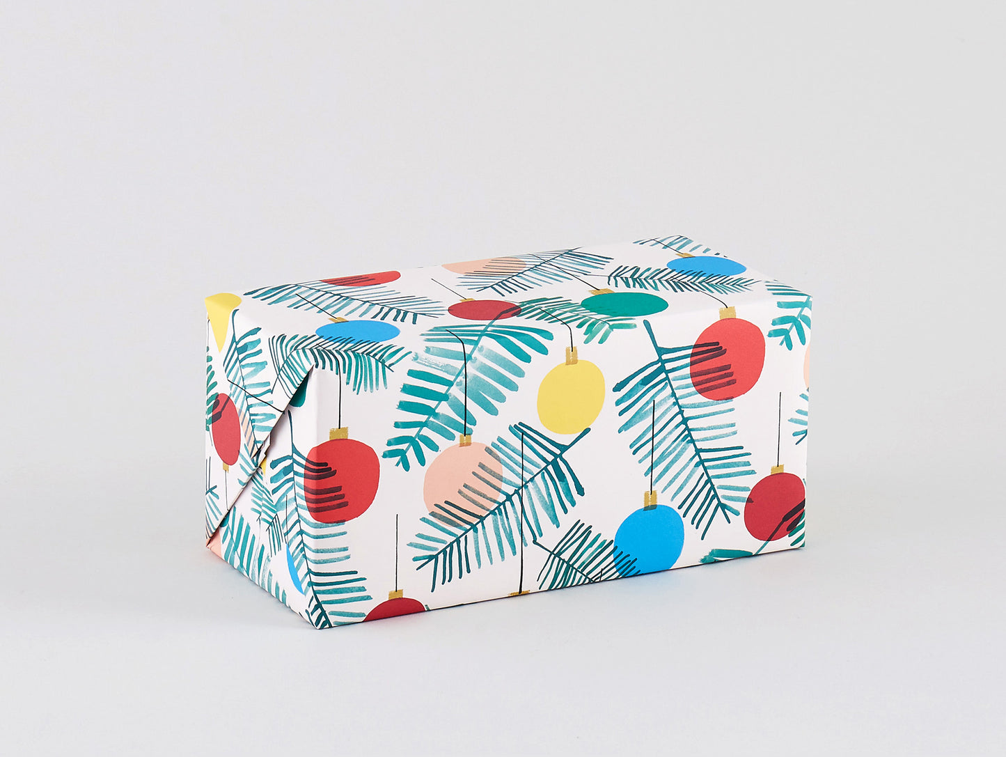 'Christmas Baubles' paper by Wrap