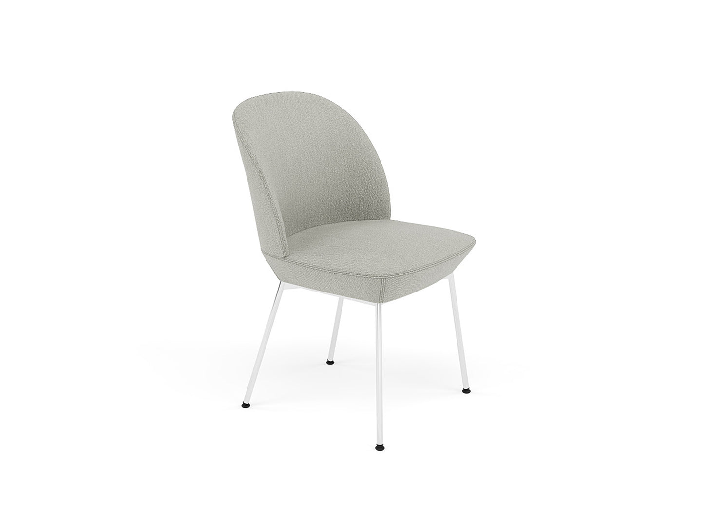 Oslo Side Chair by Muuto - Clay 12 / Chrome Base