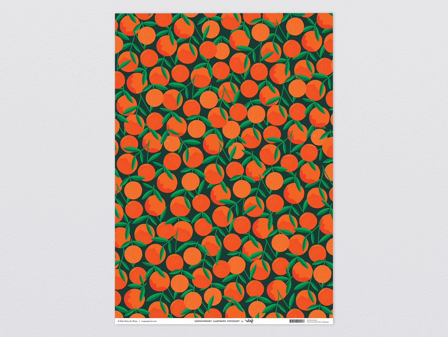 Clementines Wrapping Paper by Wrap