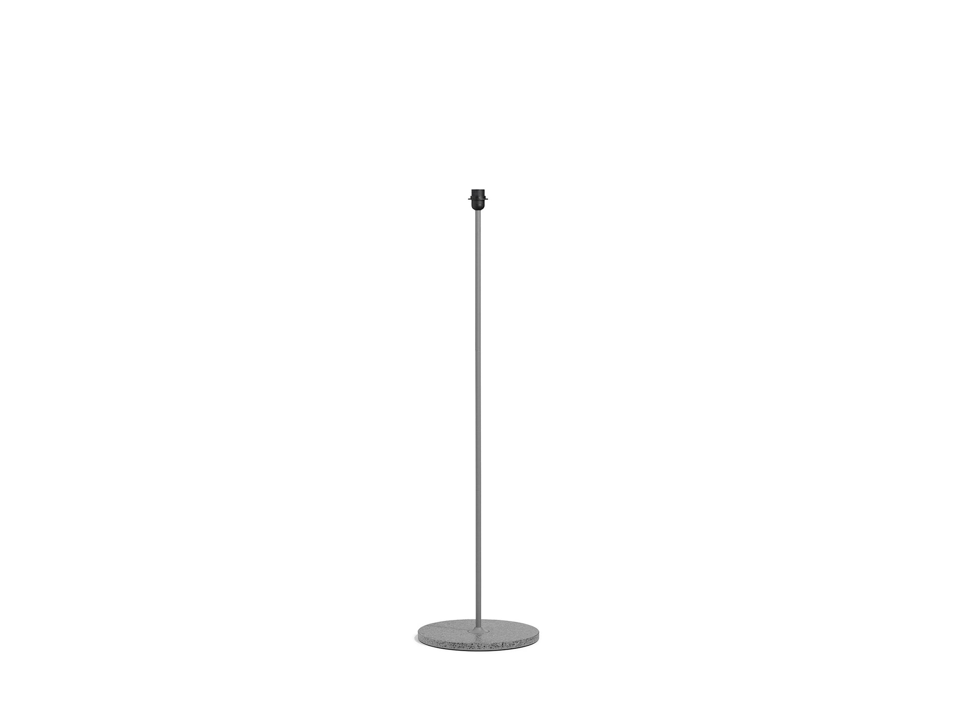 Common Floor Lamp by HAY - Summit Grey Stem / Grey Terrazzo Base