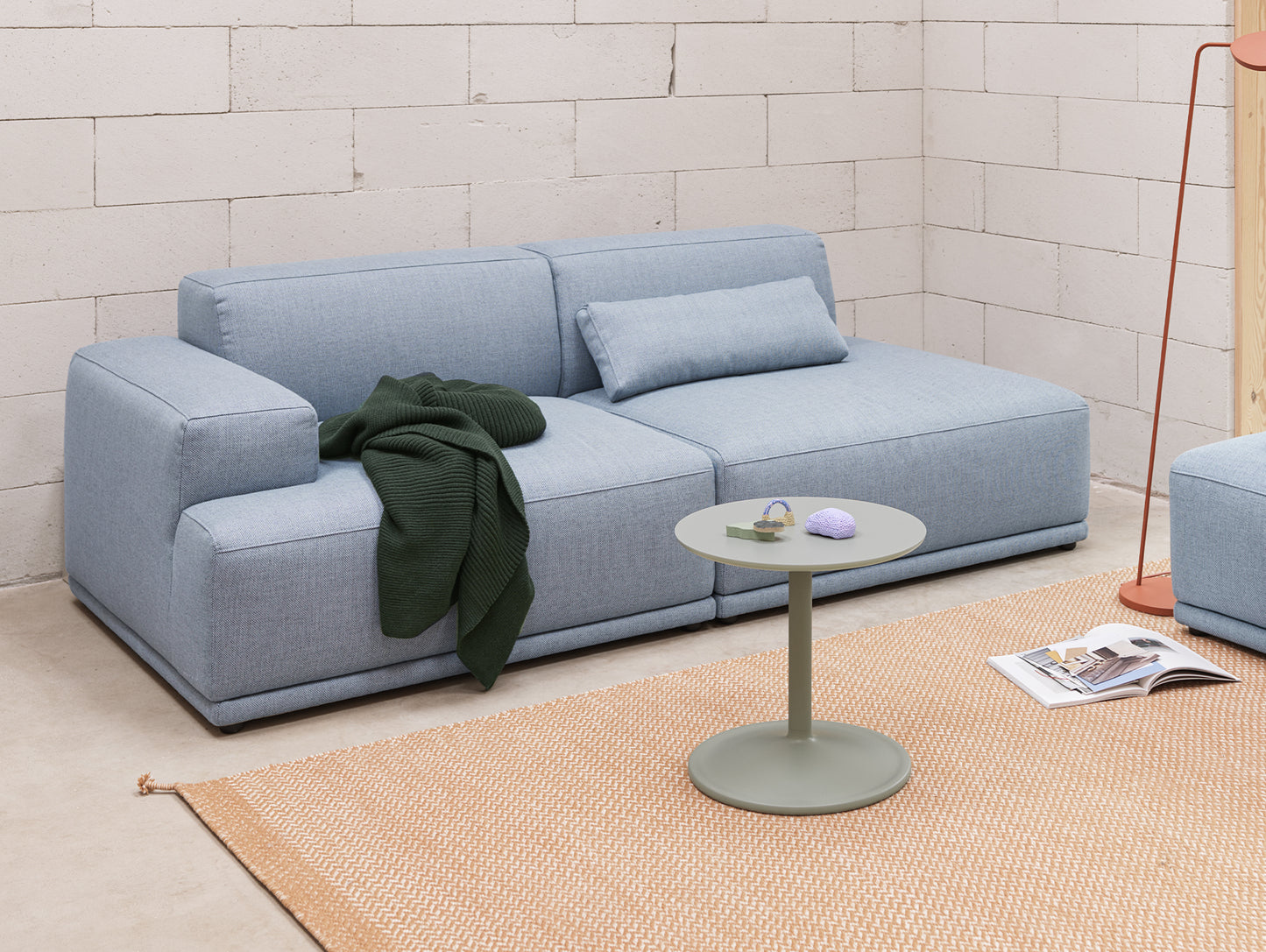 Connect Soft 2 Seater by Muuto - Rewool 718