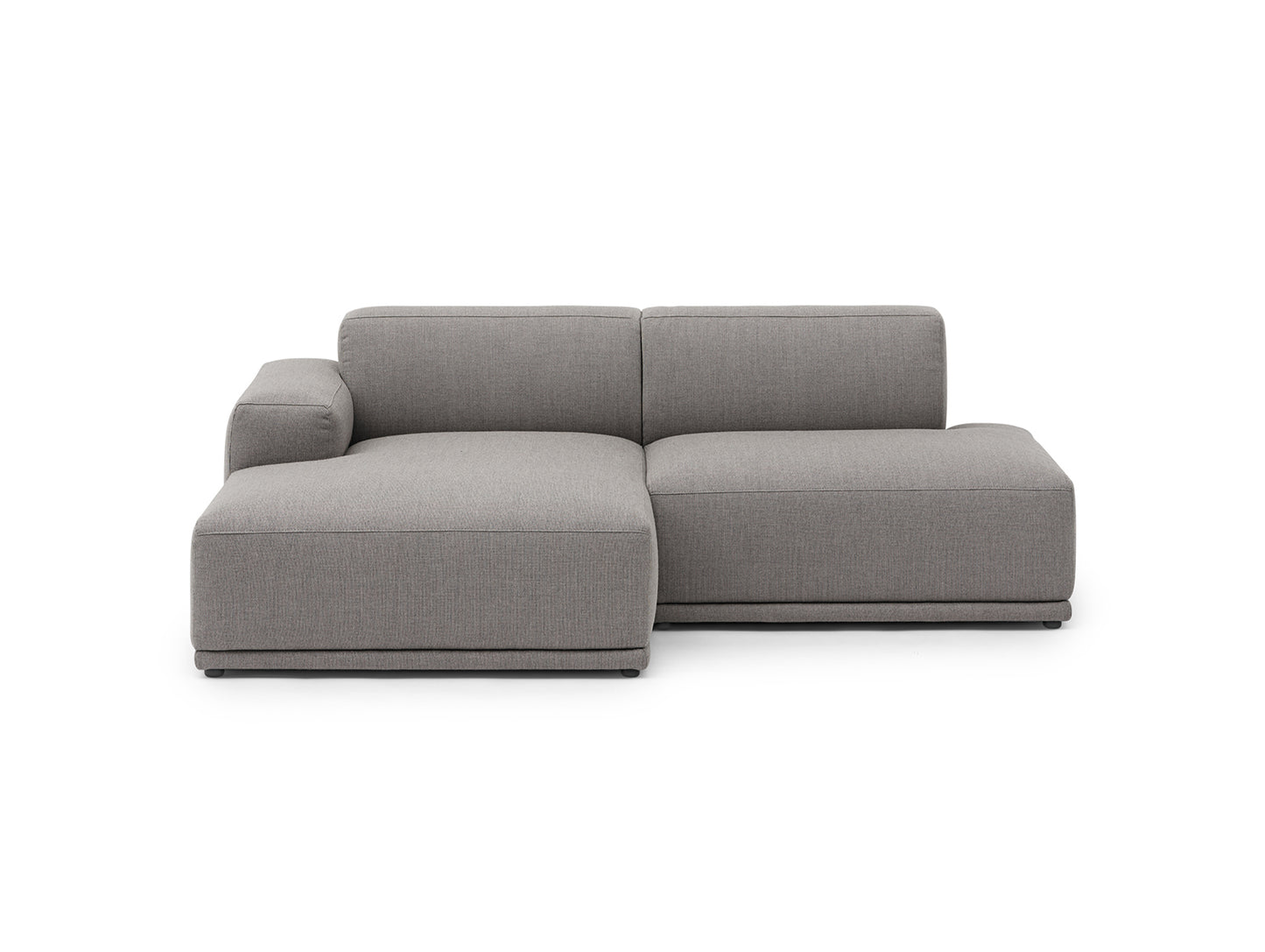Connect Soft 2-Seater Modular Sofa by Muuto - Configuration 3 / Re-wool 128