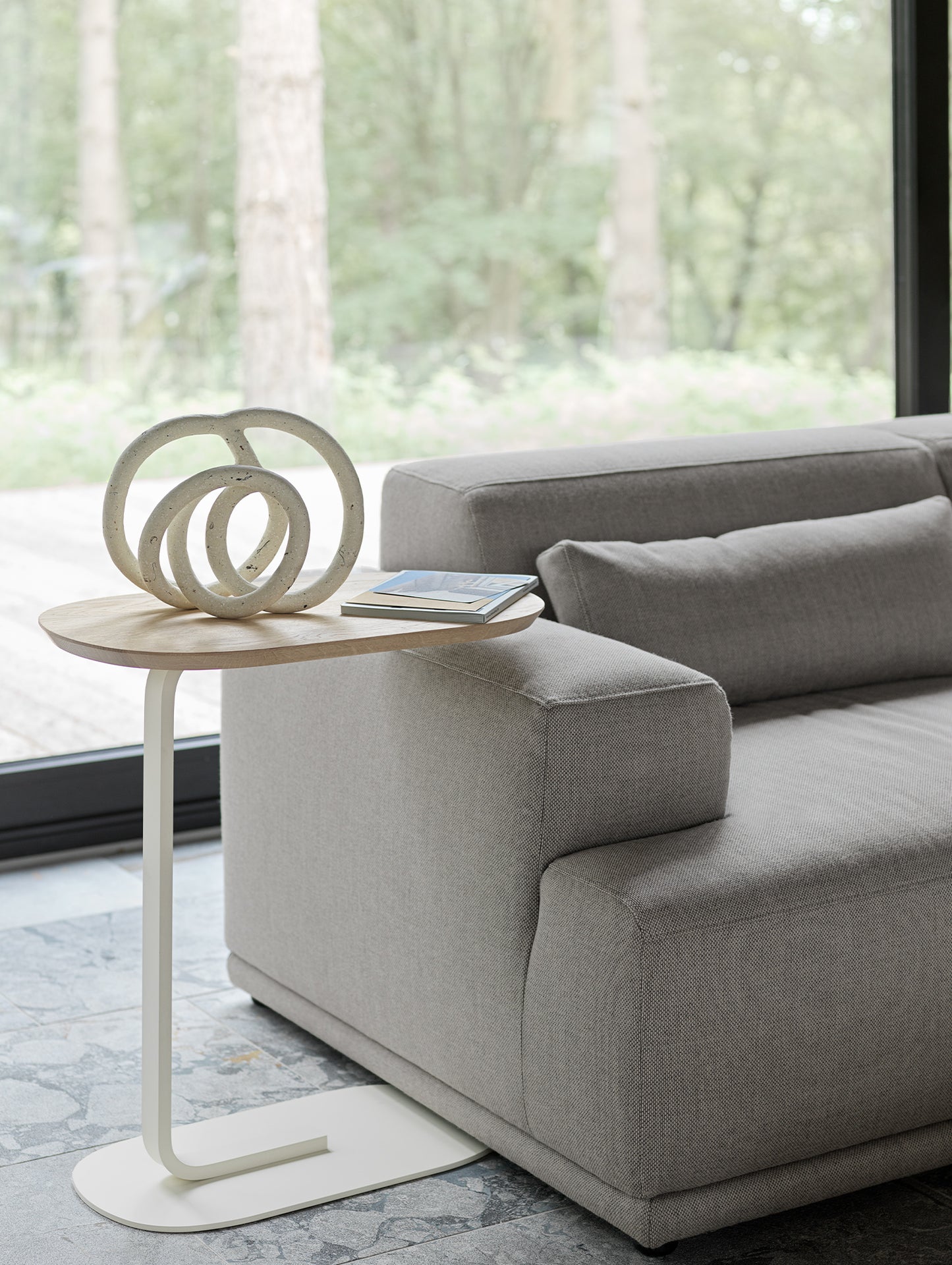 Connect Soft Corner Modular Sofa by Muuto - rewool 128