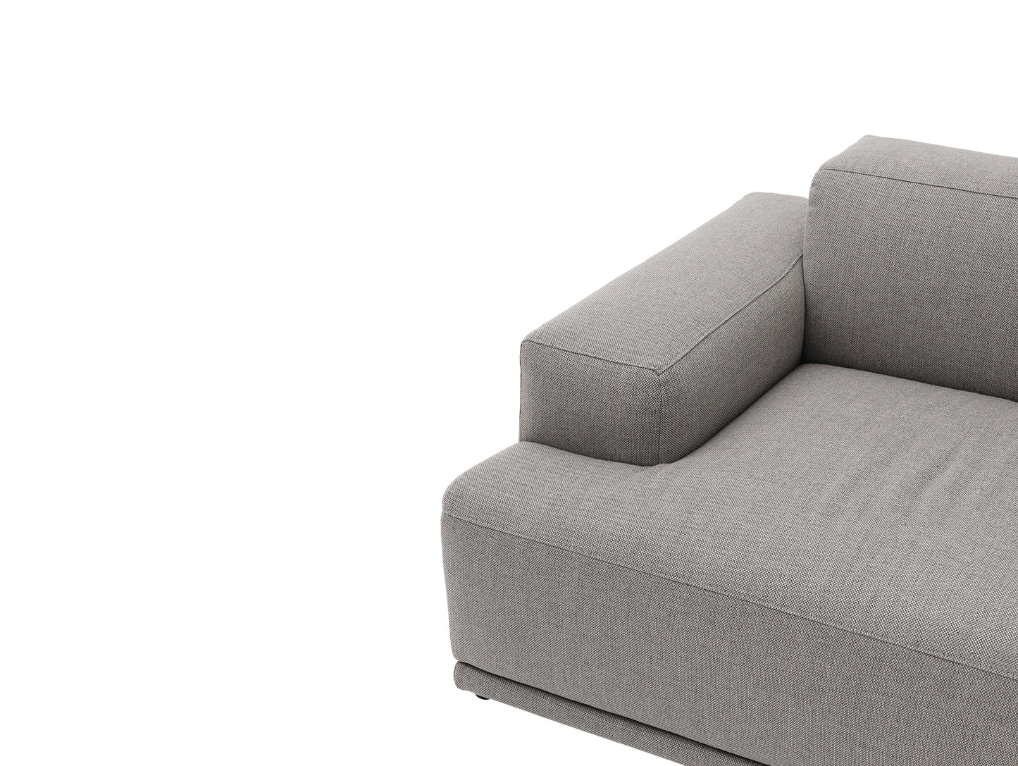 Connect Soft Corner Modular Sofa by Muuto - rewool 128