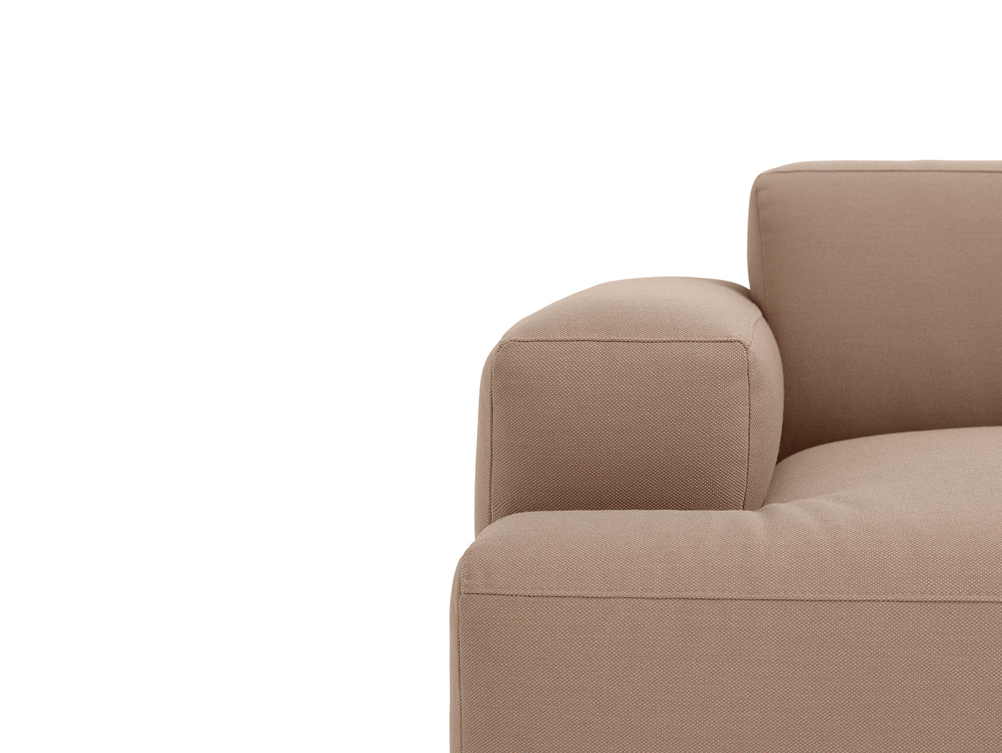 Connect Soft Corner Modular Sofa by Muuto - steelcut trio 426