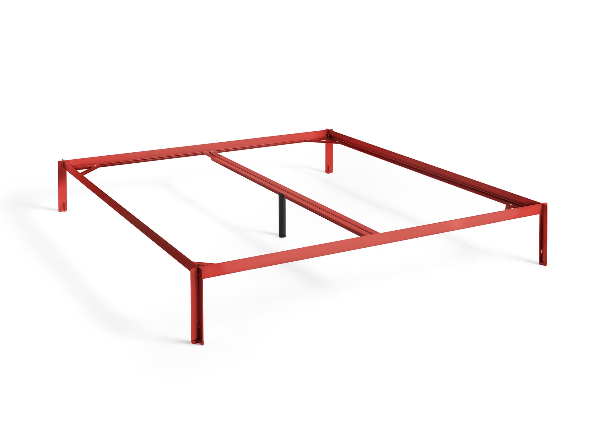 Connect Bed by HAY - Super King Size Bed (W 180 x L 200 cm) / Marron Red