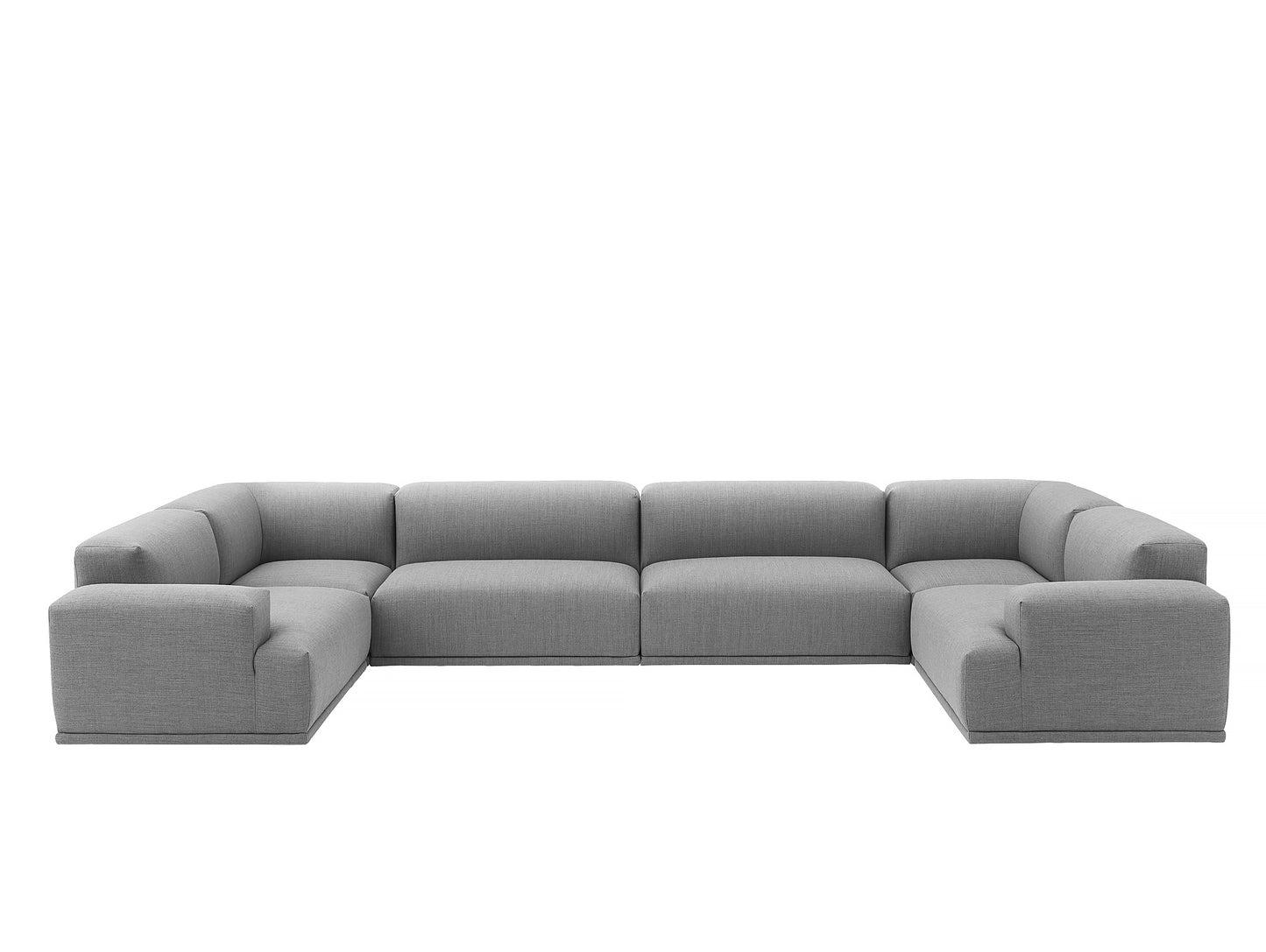 Connect Modular Sofa by Muuto - Module A+E+C+C+E+B / Fiord 151