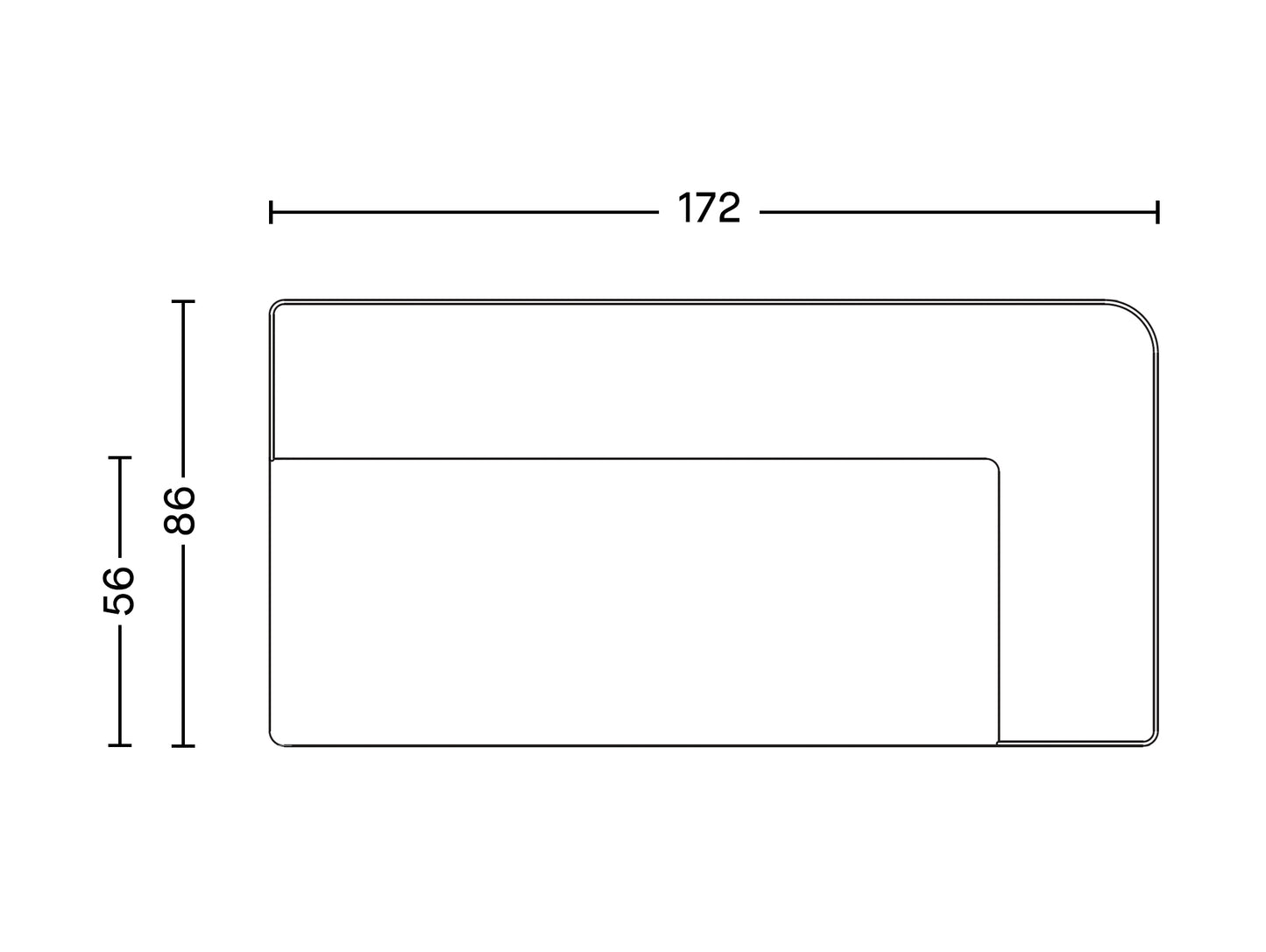 Eave Modular Sofa 86 - Individual Modules