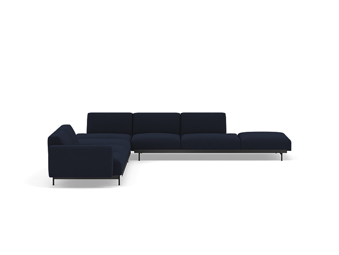 In Situ Corner Modular Sofa by Muuto - Configuration 8 / Vidar 554