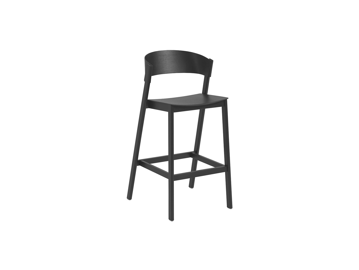 Cover Counter Stool by Muuto - Black