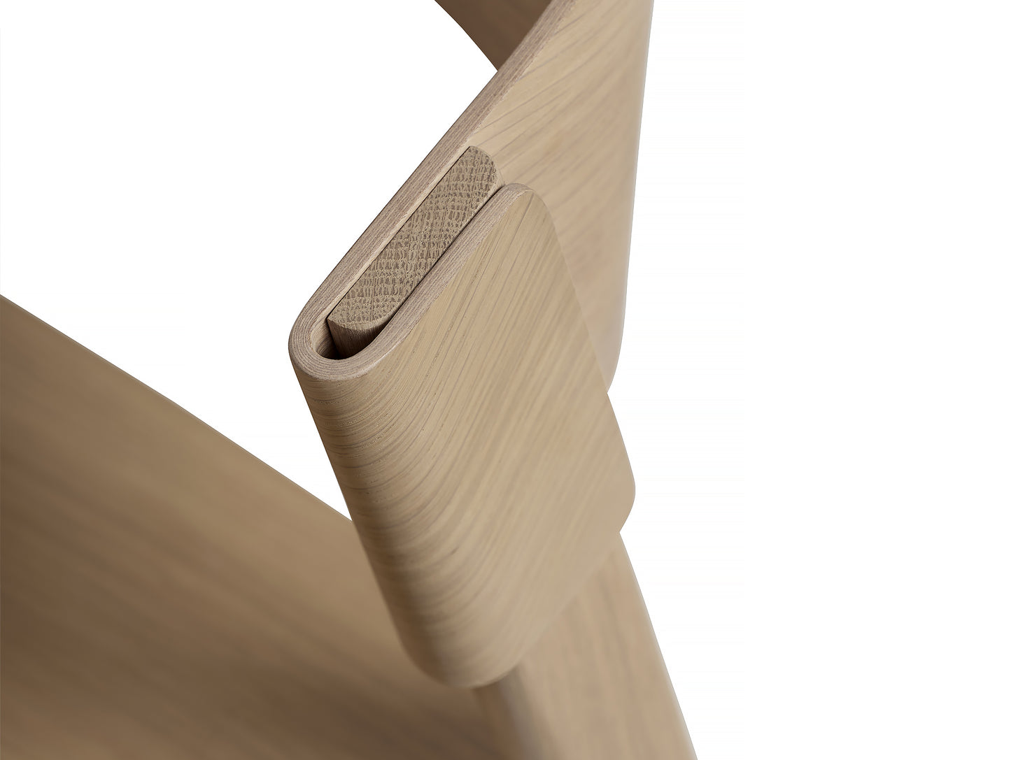 Natural Oak Cover Side Chair by Muuto