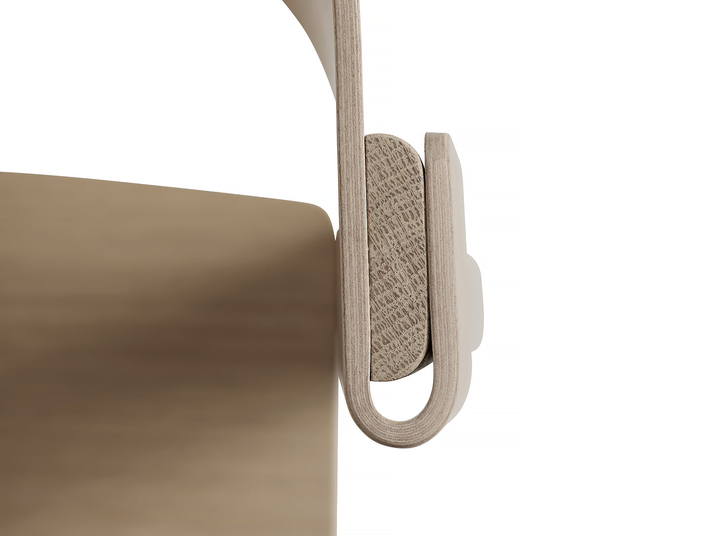 Natural Oak Cover Side Chair by Muuto