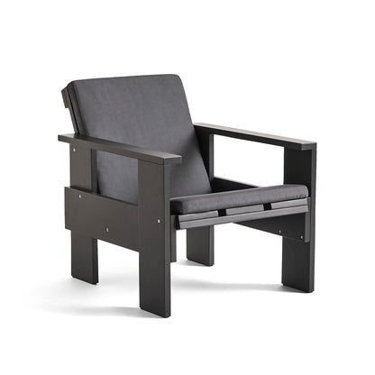 Crate Dining Chair Seat Folding Cushion by HAY - Anthracite