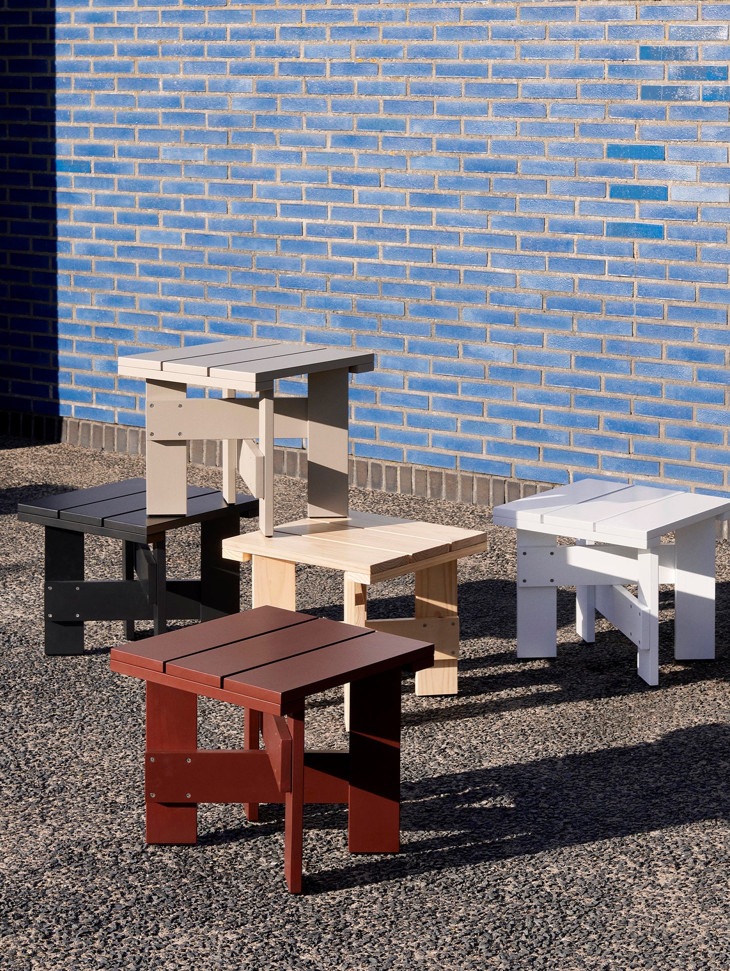 Crate Low Table Family by HAY