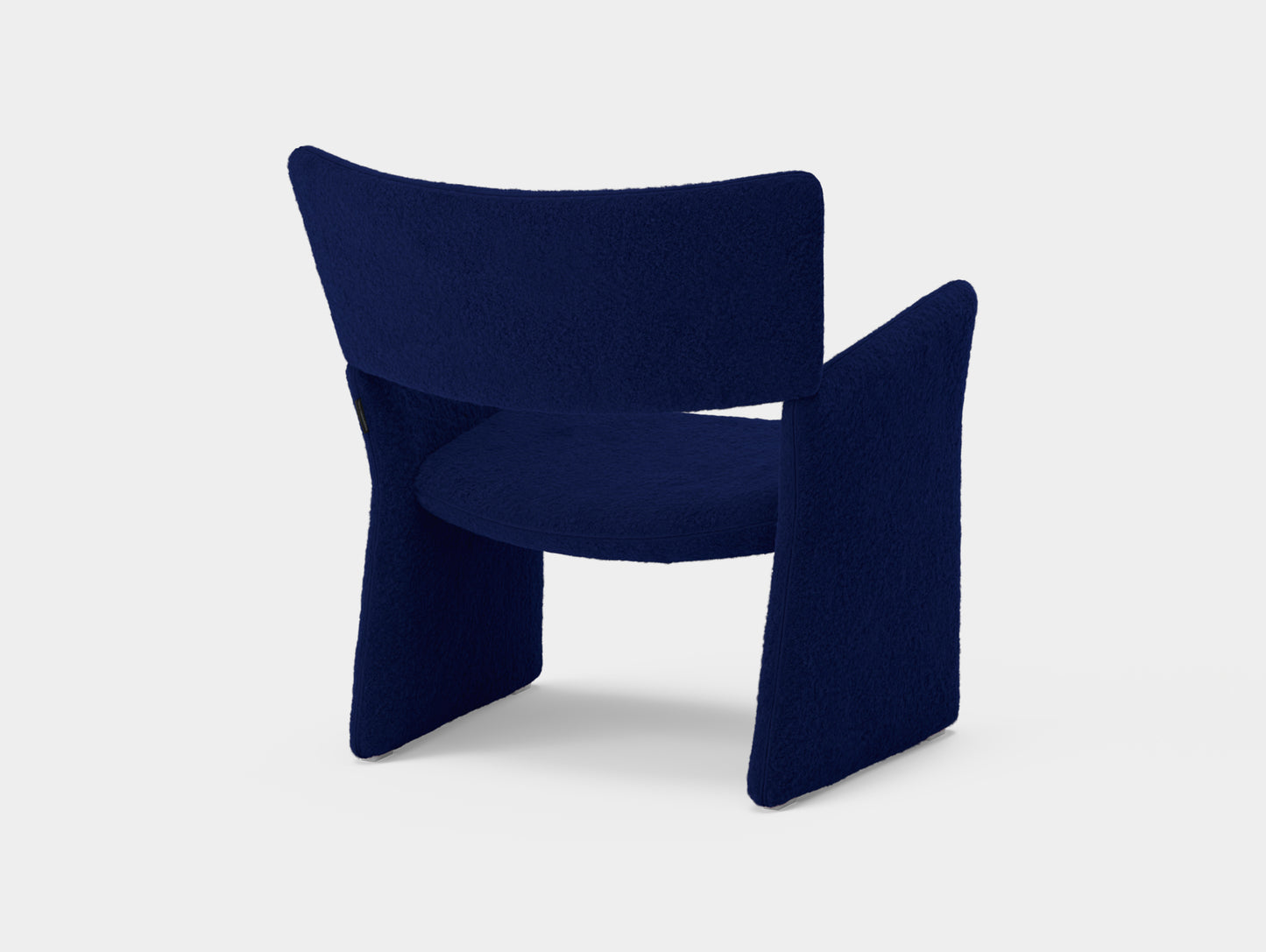 Crown Easy Chair by Massproductions - Kvadrat Silas 754