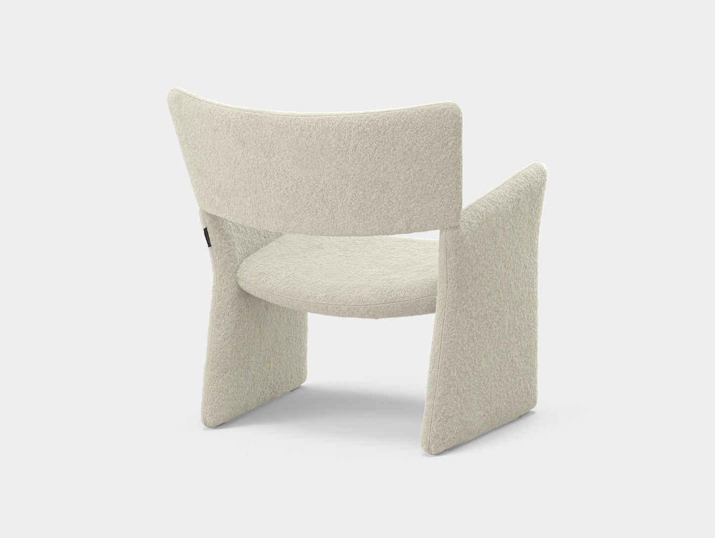 Crown Easy Chair by Massproductions - Kvadrat Silas 114