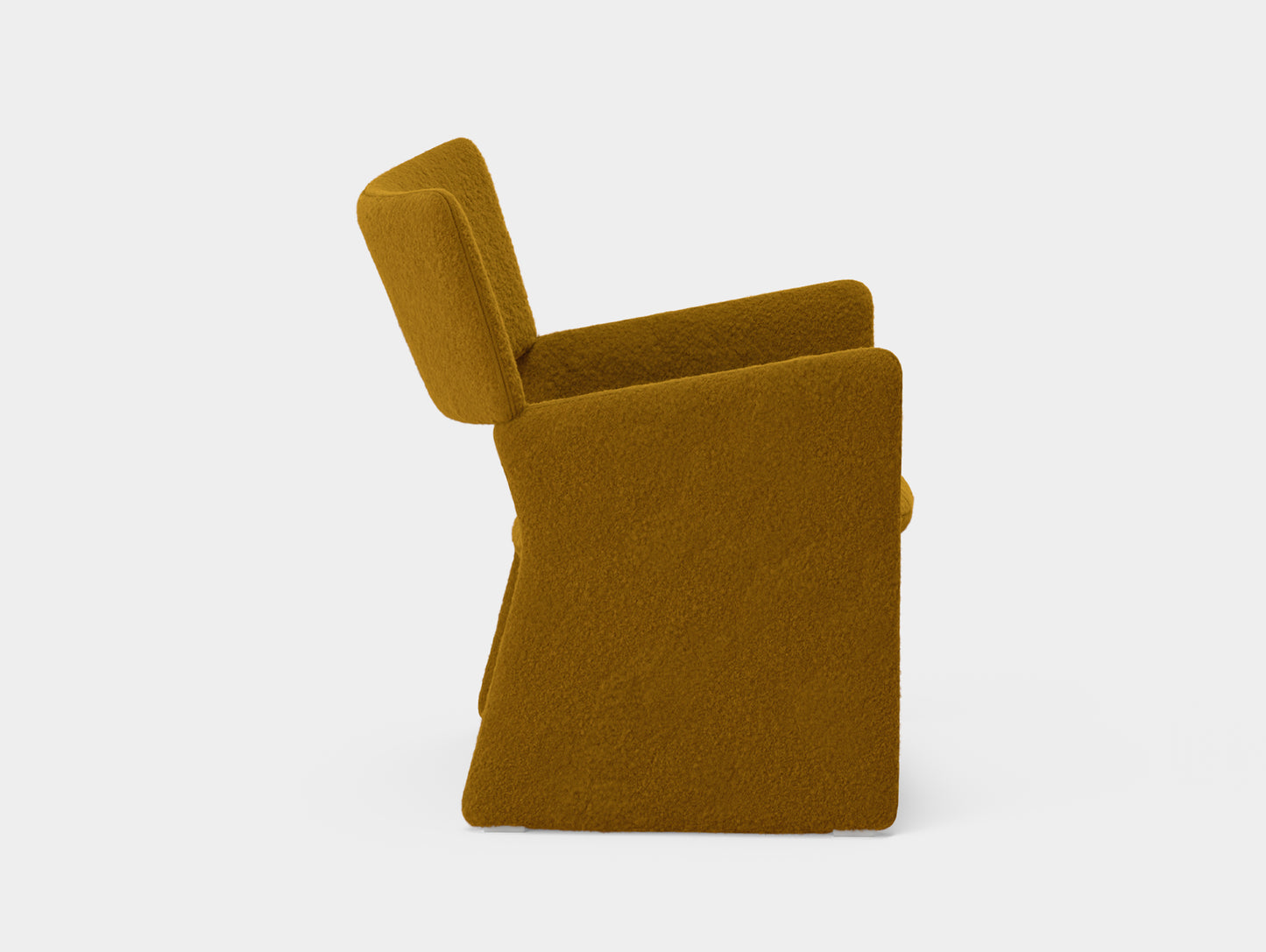 Crown Easy Chair by Massproductions - Kvadrat Silas 454