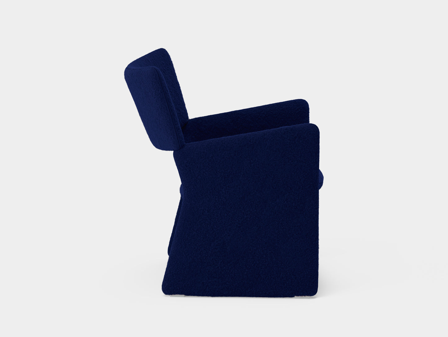 Crown Easy Chair by Massproductions - Kvadrat Silas 754