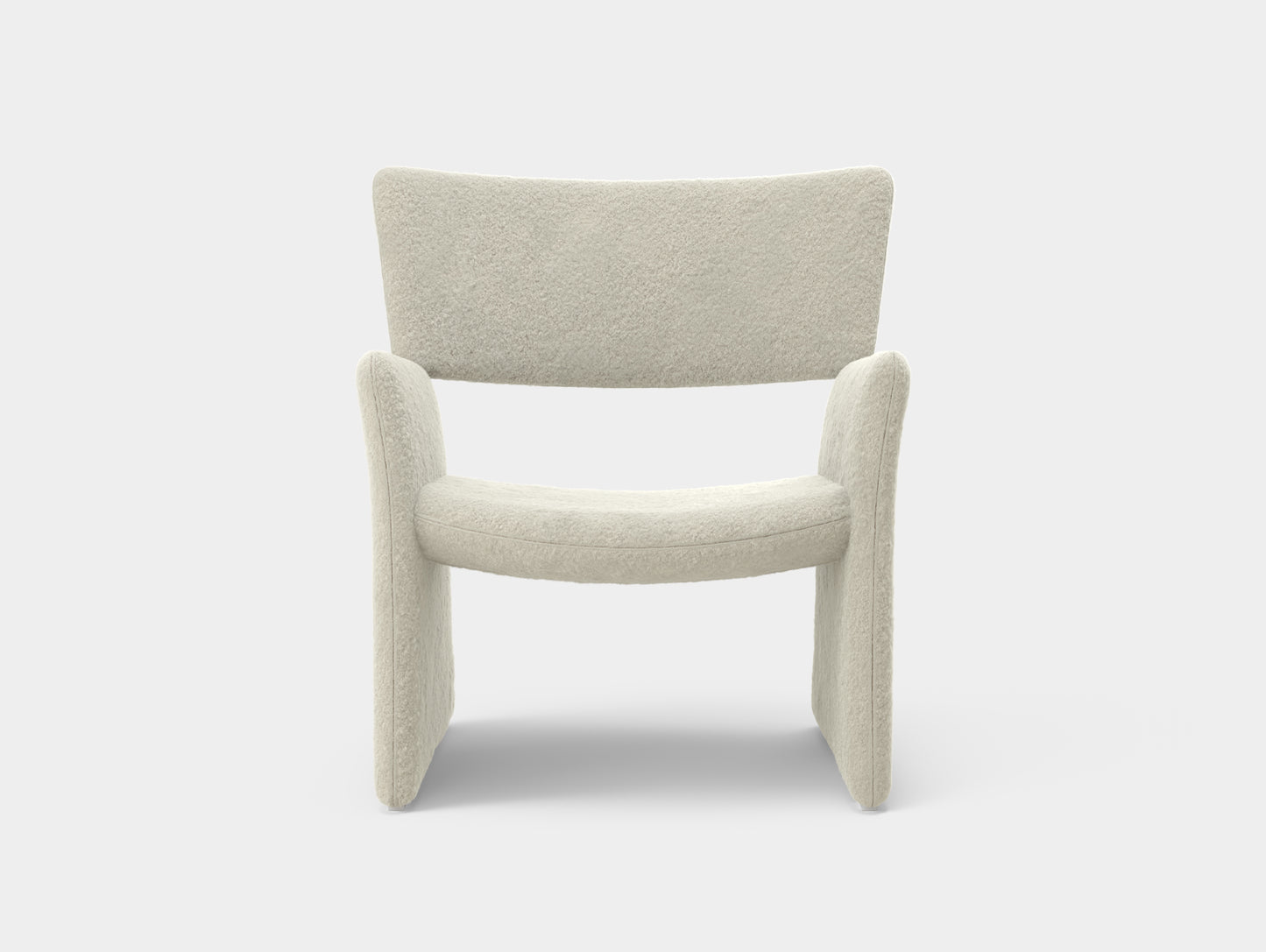 Crown Easy Chair by Massproductions - Kvadrat Silas 114