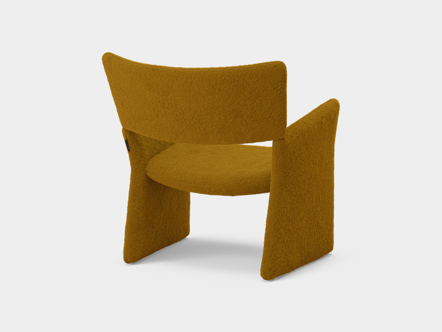 Crown Easy Chair by Massproductions - Kvadrat Silas 454