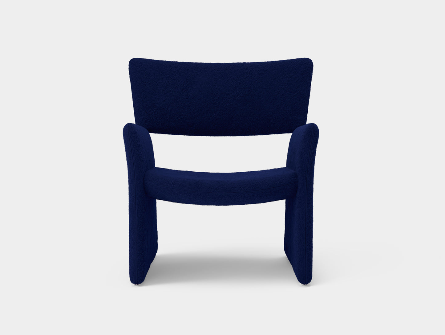 Crown Easy Chair by Massproductions - Kvadrat Silas 754