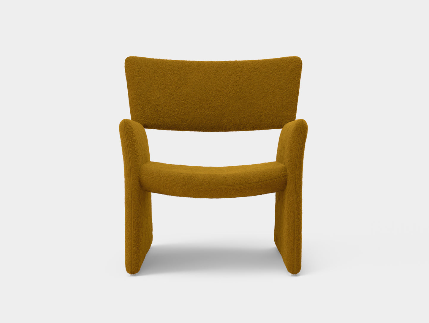 Crown Easy Chair by Massproductions - Kvadrat Silas 454