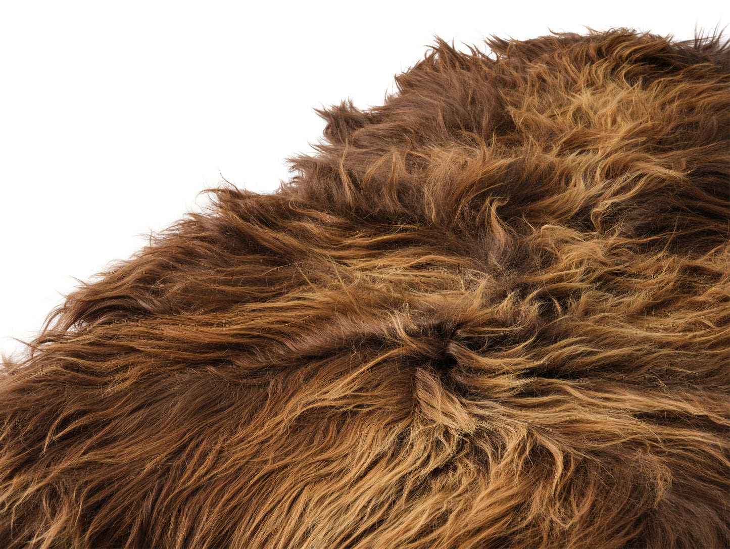 Cuero Long-haired Sheepskin - Brown