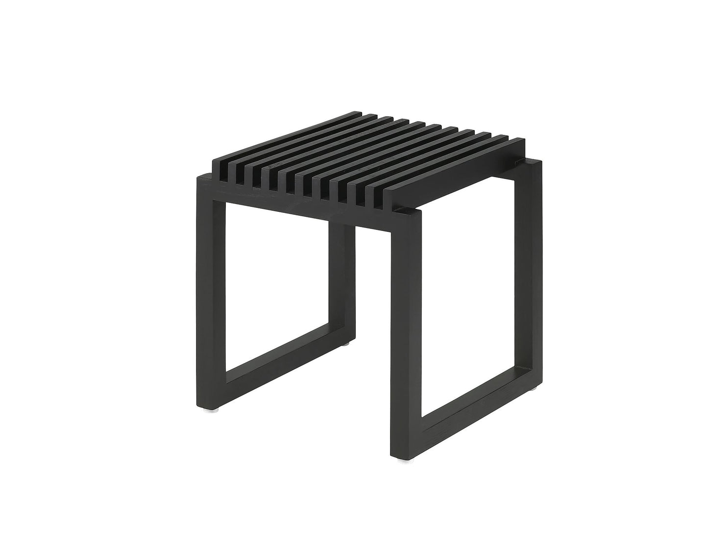 Black Painted Oak Cutter Stool by Skagerak