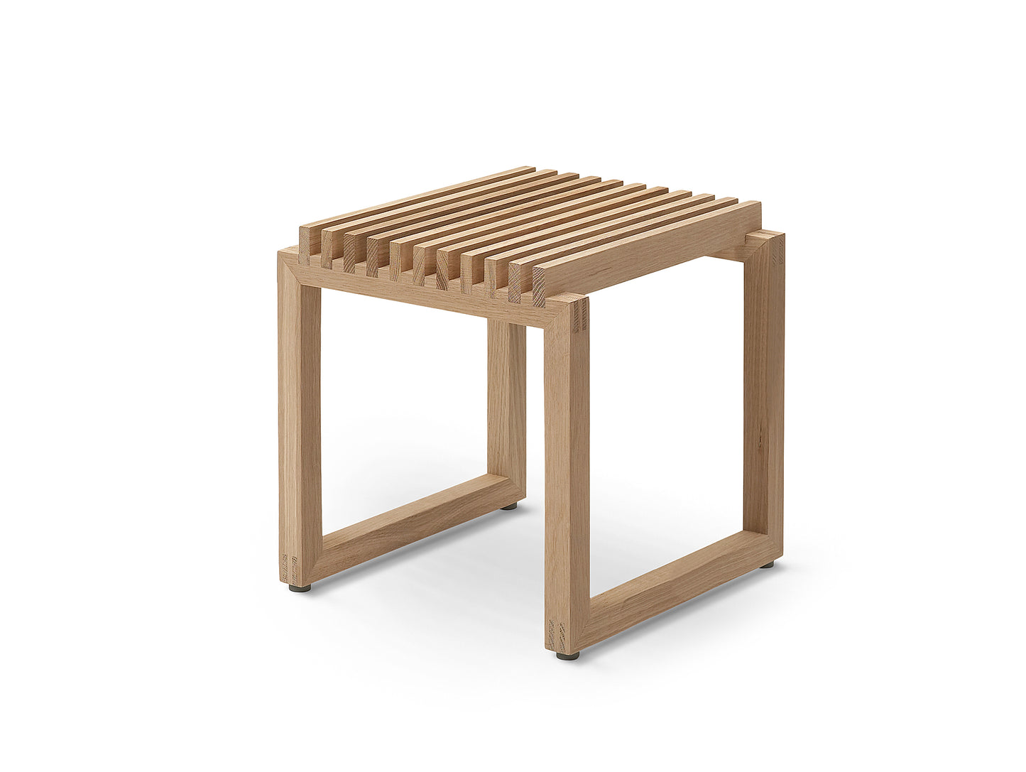 Untreated Oak Cutter Stool by Skagerak