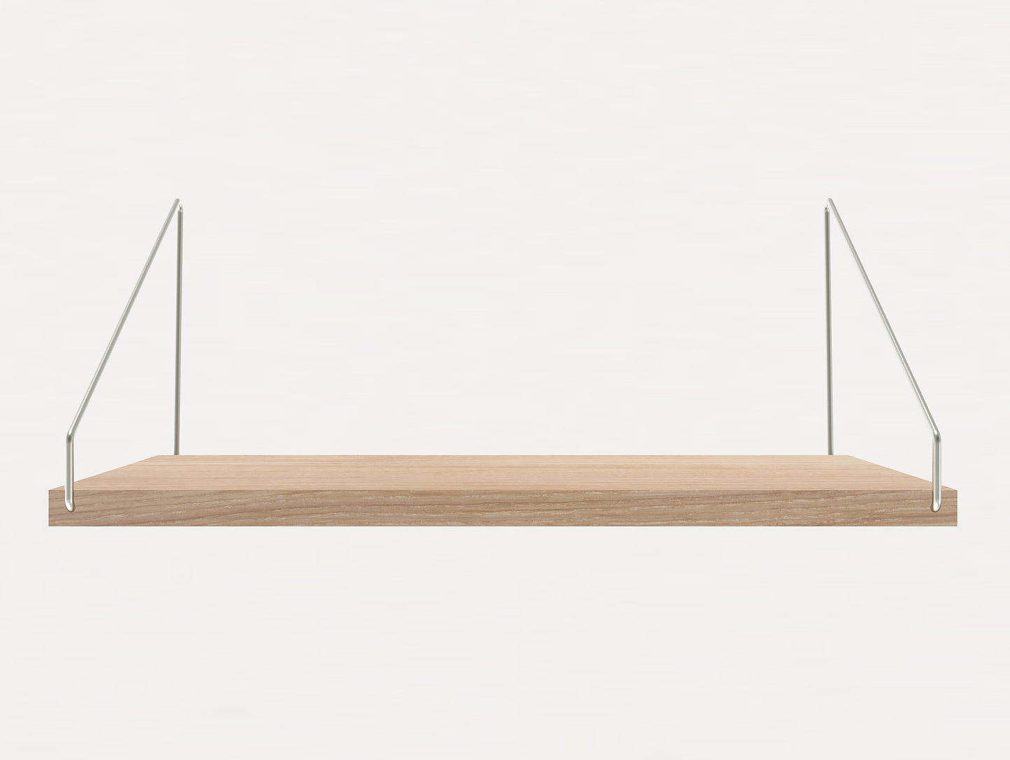 Depth: 20 cm Width: 40 cm Shelf in White Oiled Oak by Frama