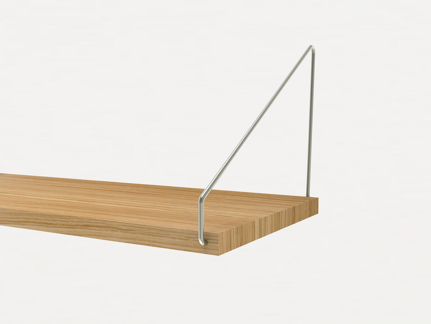 Depth: 20 cm Width: 60 cm Shelf in Natural Oiled Oak by Frama