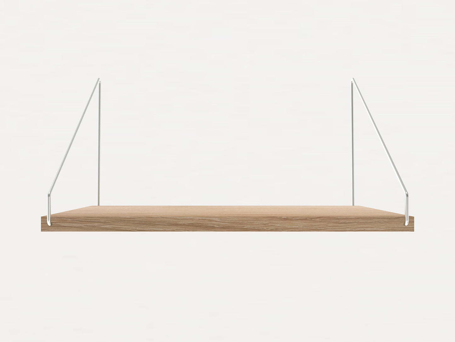 Depth: 27 cm Width: 40 cm Shelf in White Oiled Oak by Frama