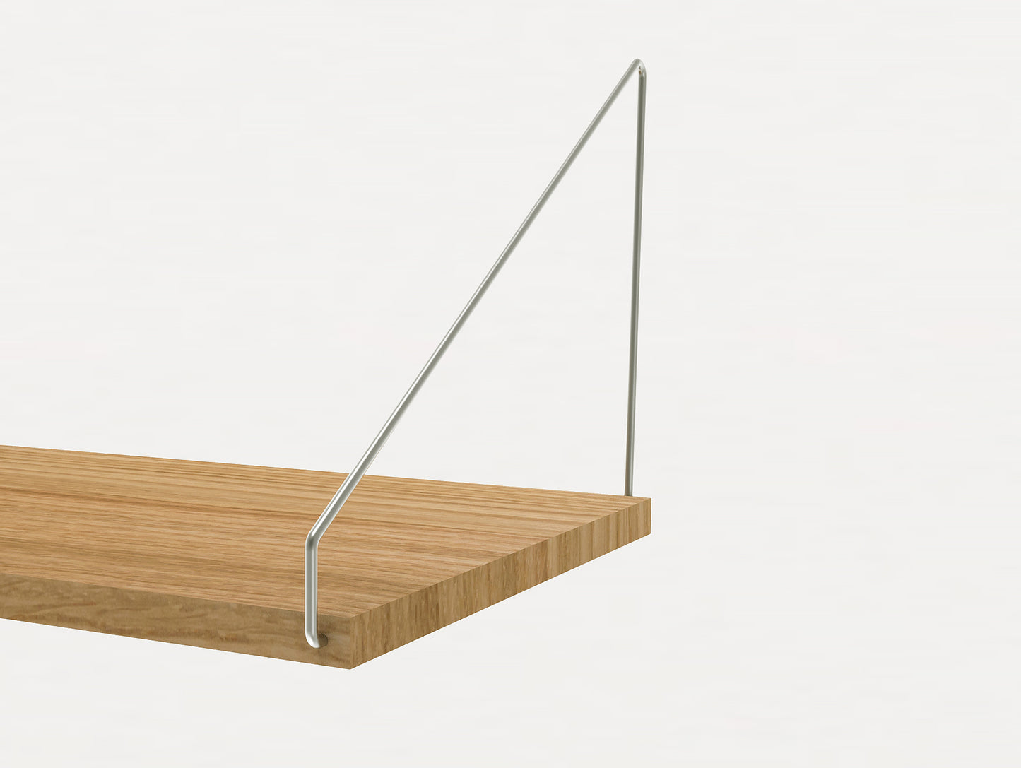Depth: 27 cm Width: 60 cm Shelf in Natural Oiled Oak by Frama
