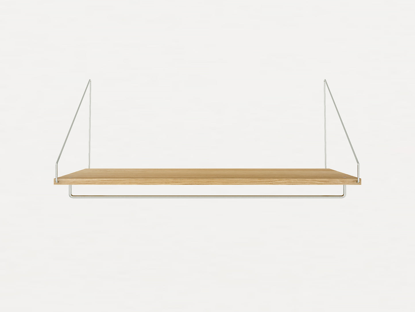 Depth: 40 cm Width: 80 cm Hanger Shelf in Natural Oiled Oak by Frama