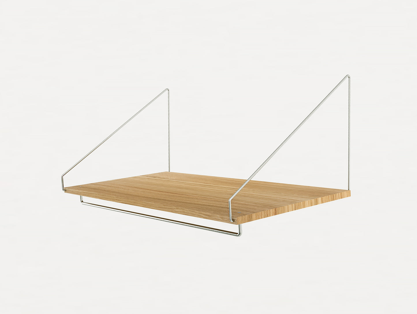 Depth: 40 cm Width: 80 cm Hanger Shelf in Natural Oiled Oak by Frama