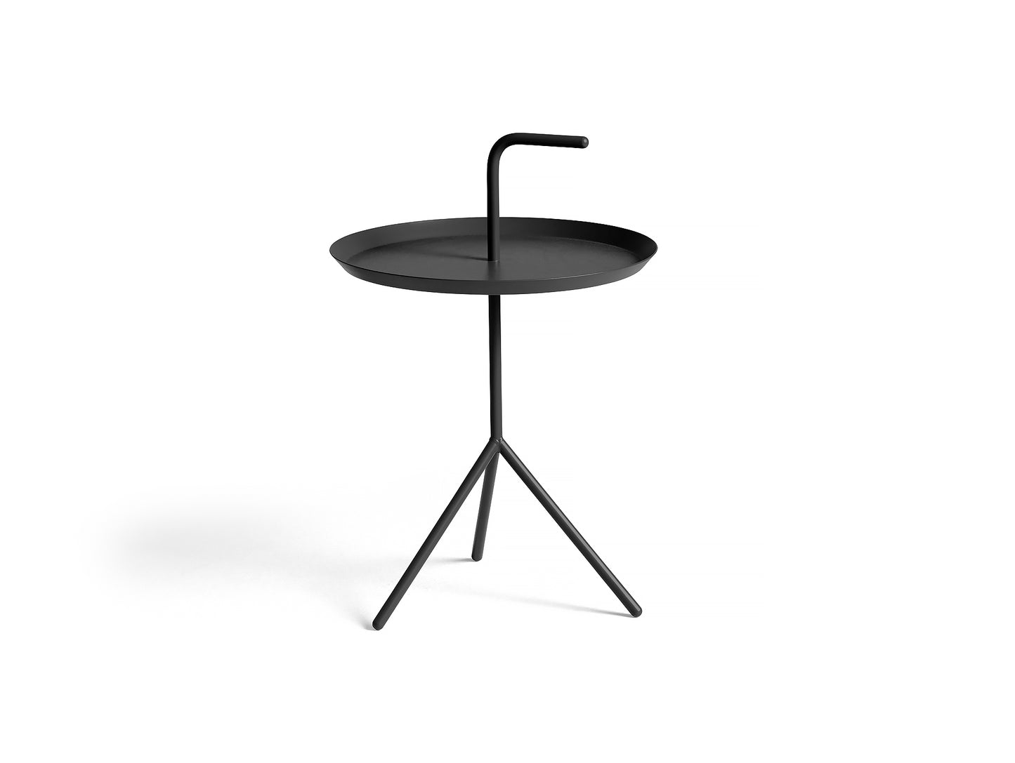 Black DLM Side Table by HAY